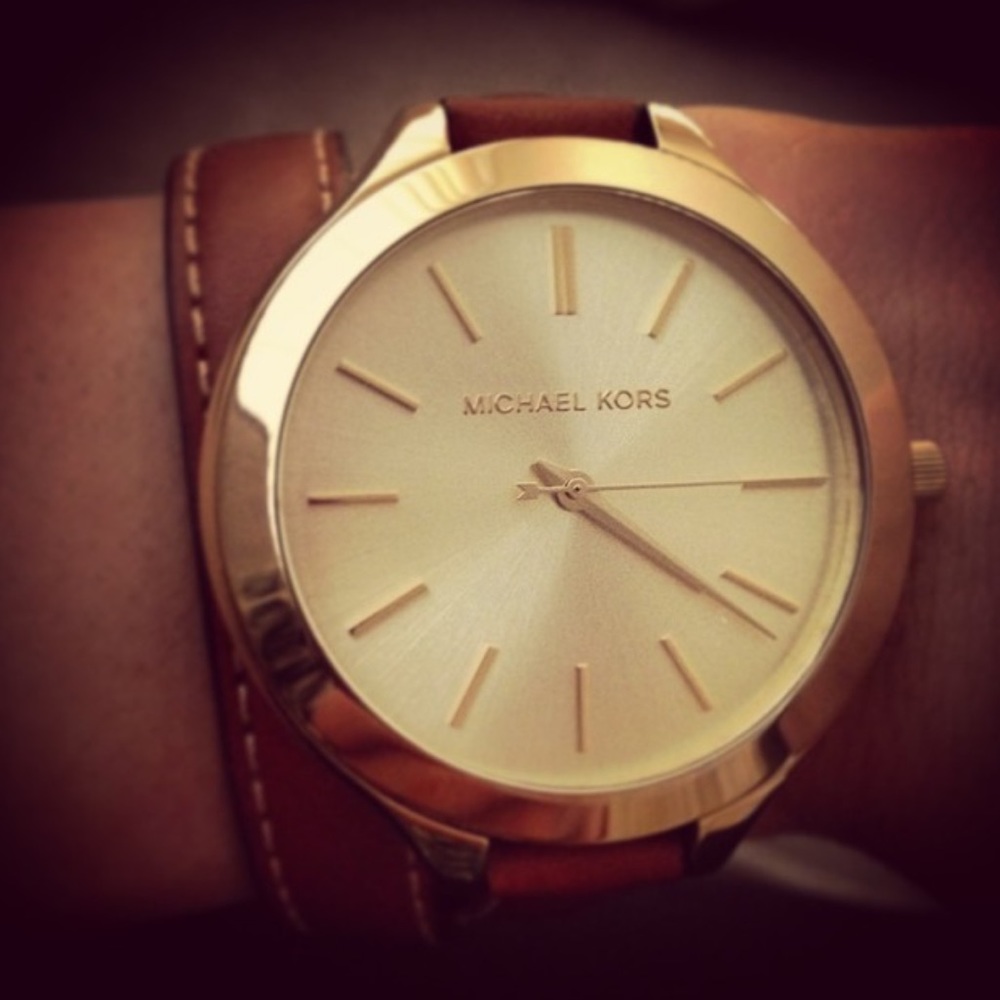 Michael Kors gold watch